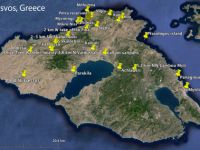 Lesvos, Greece visited localities